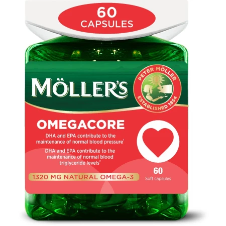 Omegacore, 60 capsule moi, Moller's