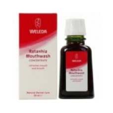 Apa de Gura Concentrata, Weleda, cu Extras de Ratanhia, Efect Anti-inflamator in Afectiunile Gingivale, 50ml