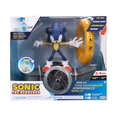 Vehicul cu telecomanda si roti luminoase Sonic Movie