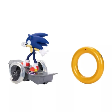Vehicul cu telecomanda si roti luminoase Sonic Movie