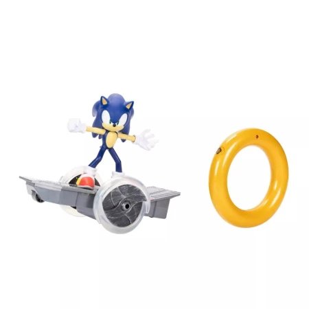 Vehicul cu telecomanda si roti luminoase Sonic Movie