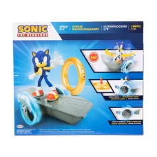 Vehicul cu telecomanda si roti luminoase Sonic Movie
