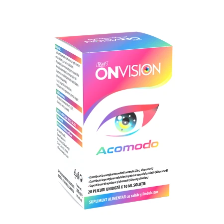 Ovision Acomodo, 20 plicuri, Sun Wave Pharma