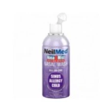 Spray Nazal, NeilMed, NasaMist All in One Multi Purpose, Izotonic, cu Solutie Salina, Calmeaza, Hidrateaza si Curata, 177.6gr