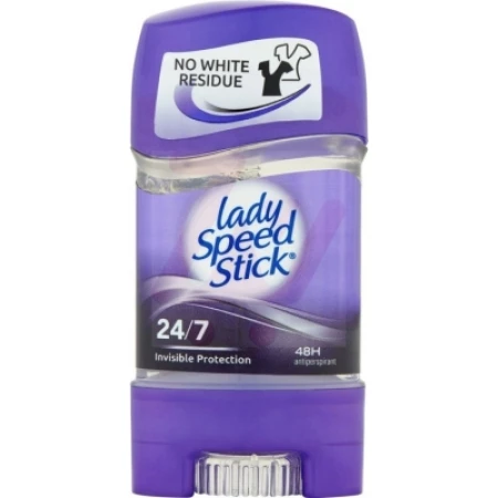 Deodorant gel Invisible Protection 24/7, 65g, Lady Speed Stick