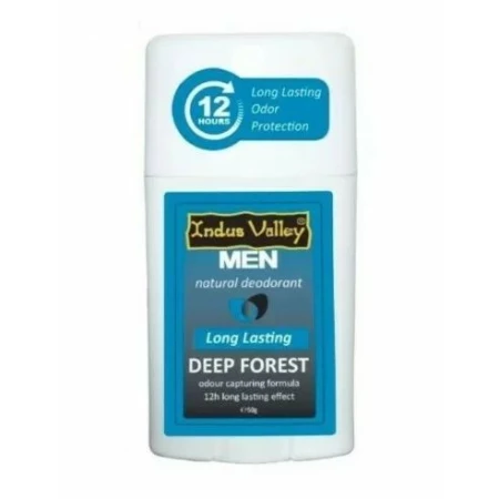 Deodorant natural pentru barbati Deep Forest, 50g, Indus Valley