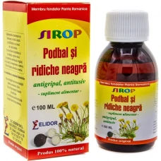 Sirop Podbal si Ridiche Neagra, 200 ml, Elidor