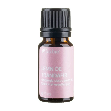 Ulei esential din lemn de trandafir (dalbergia sissoo wood oil), 10ml, Sabio