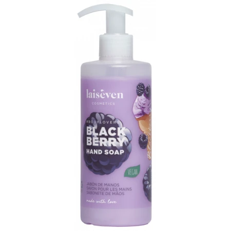 Sapun lichid pentru maini cu aroma de mure, 400ml, Laiseven