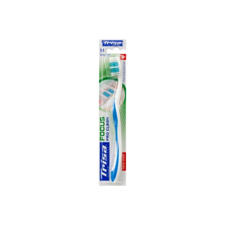 Periuta de dinti Focus Pro Clean Medium, 1 bucata, Trisa