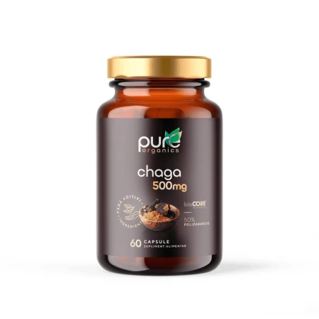 Chaga – Antioxidant celular - 60cps PureOrganics