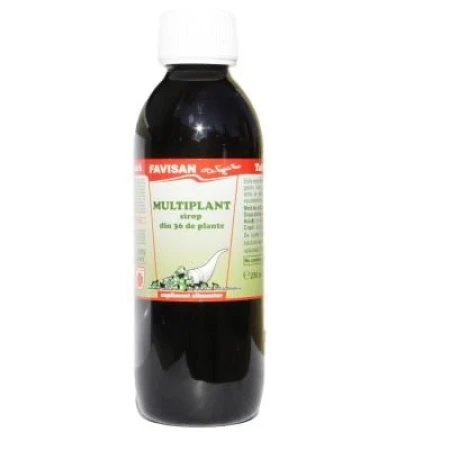 Sirop Multiplant, 250 ml, Favisan