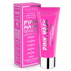 Masca pentru stralucire peel-off Pink Mask, 75ml, Biovene