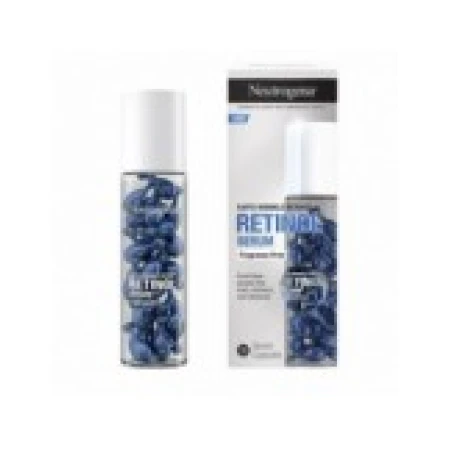 Ser de Fata Incapsulat, Neutrogena, Rapid Wrinkle Repair, impotriva Ridurilor si Liniilor Fine, cu Retinol, 30 capsule