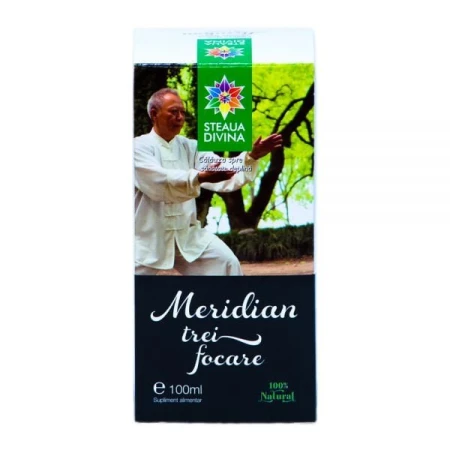 Meridian trei focare, 100mililitri, Steaua Divina