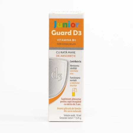 Junior Guard D3 500UI, 10ml, Evital