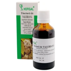 Tinctura de valeriana, 50mililitri, Hofigal