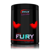 Pre-Workout cu aroma de kiwi si capsuni Fury Extreme, 400g, Genius Nutrition