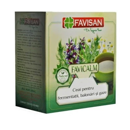 Ceai Favicalm, 50g, Favisan