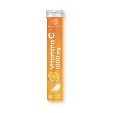 Vitamina C 1000 mg, 20 comprimate efervescente, BioSunLine