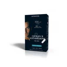 Colagen acid hialuronic for men, 30capsule, Interherb