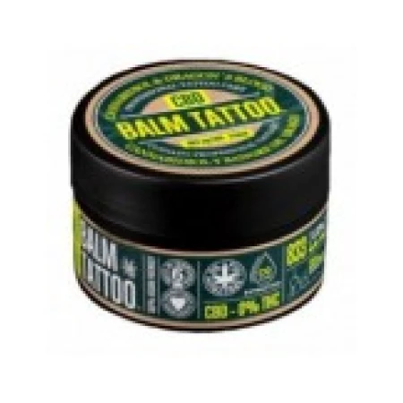 Unt de Corp, Balm Tattoo, Dragon's Blood Yellow, pentru Vindecarea Tatuajelor si Mentinerea Culorilor, Formula Vegana, 250gr