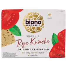 Crispbread din secara integrala bio 200g Biona