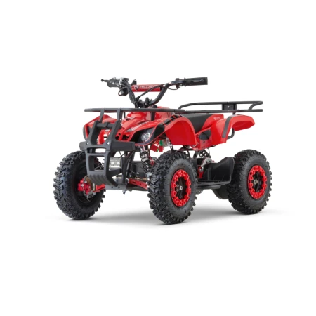 ATV electric pentru copii NITRO Torino Quad 1200W 48V Snowy Tyre, culoare rosie