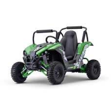 UTV electric pentru copii NITRO GoKid Savana 1200W 48V cu diferential, culoare Verde