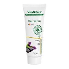 Gel de dus Spa cu lavanda si ceai verde, 250ml, VivaNatura