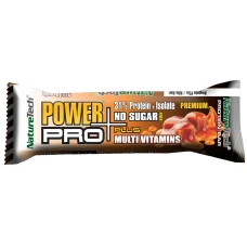 Baton energizant cu aroma de caramel Power Pro Plus, 80g, Nature Tech