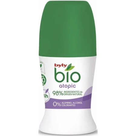 Deodorant Roll-on bio piele cu tendinta atopica, 50ml, Byly