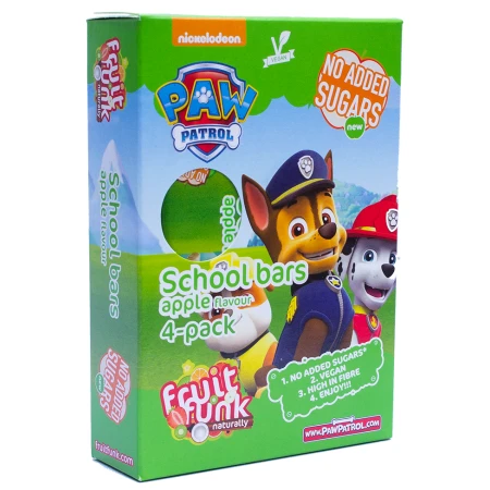 Batoane din fructe cu mere Paw Patrol, 80g, Fruit Funk