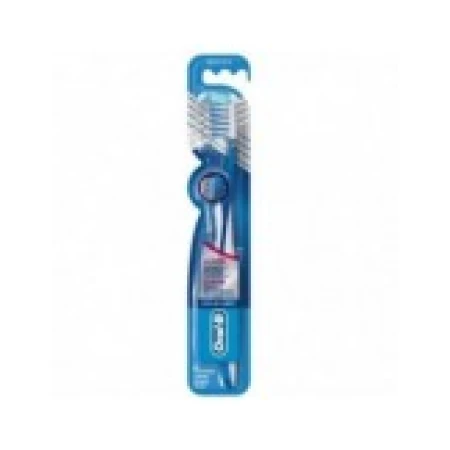 Periuta de Dinti, Oral-B, Pro-Expert, CrossAction, All-in-One, Multi-Protectie, Peri Medium, Albastra