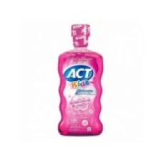 Apa de Gura pentru Copii, Act, Bubblegum Blowout, cu Fluor, fara Alcool, Aroma de Guma de Mestecat, Varsta 6+ ani, 500ml