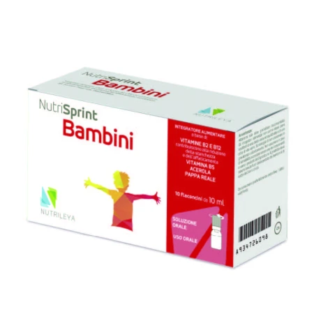 Nutrisprint bamibini, 10 flacoane x 10ml, Nutrileya