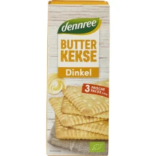 Biscuiti din spelta cu unt bio 150g Dennree