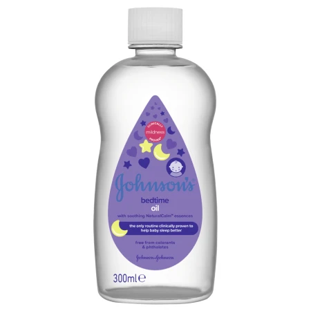 Ulei de corp cu levantica Bedtime Johnson's Baby, 300ml, Johnson&Johnson