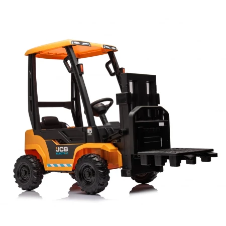 Motostivuitor electric pentru copii, licenta JCB 70W, 12V, echipat STANDARD, galben