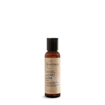 Sapun lichid cu miere Honey Love, 60ml, Sirra Organics