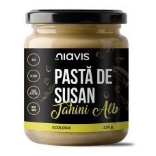 Pasta de susan (Tahini alb) ecologica, 250g, Niavis