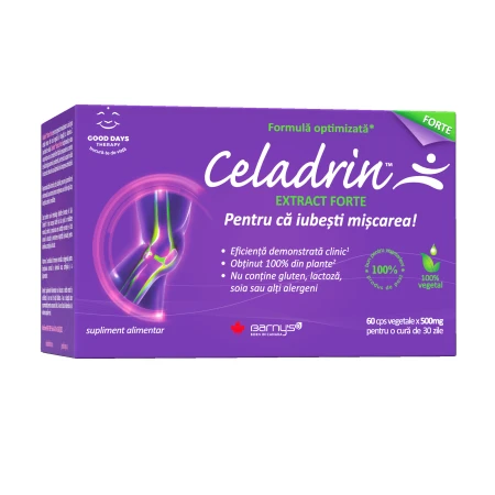 Celadrin Extract Forte 500 mg, 60 capsule, Good Days Therapy