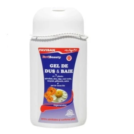Gel de Dus cu 7 Plante, 300 ml, Favisan