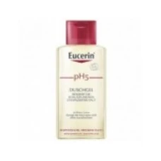 Gel de Dus, Eucerin, pH5, Hidrateaza si Repara Pielea Uscata, cu Dexpantenol, Fara Sapun, 200ml