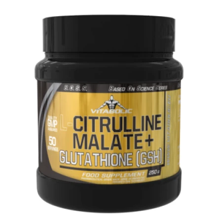 L-Citruline Malate + Glutathione Gsh, 250g, Vitabolic