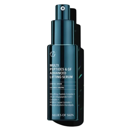Ser de fata pentru uz zilnic Multi Peptides & GF Advanced Lifting Serum, 30ml, Allies of Skin