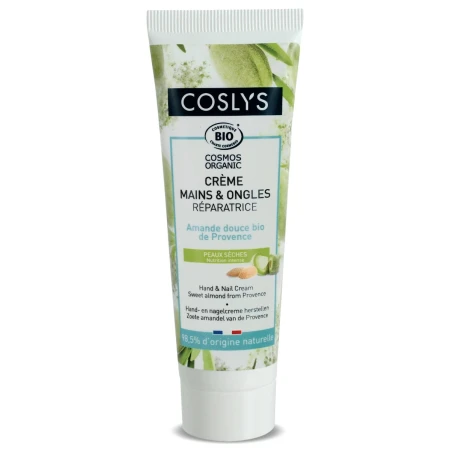 Crema bio de maini si unghii cu migdale dulci, 50ml, Coslys