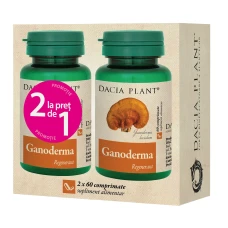 Ganoderma,60comprimate, tratament 1+1, Dacia Plant