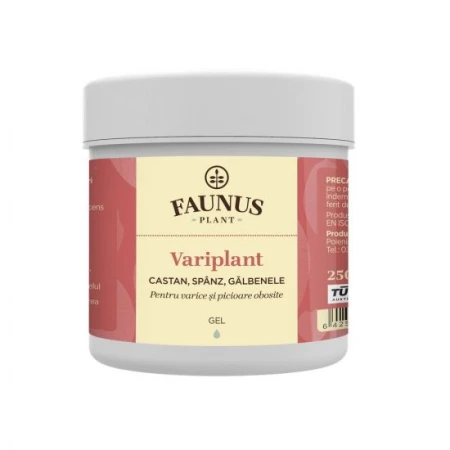 Gel pentru insuficienta venoasa Variplant, 250ml, Faunus Plant