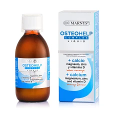 Osteohelp Complex Lichid calciu + magneziu + zinc + vitamina D3, 250ml, Marnys